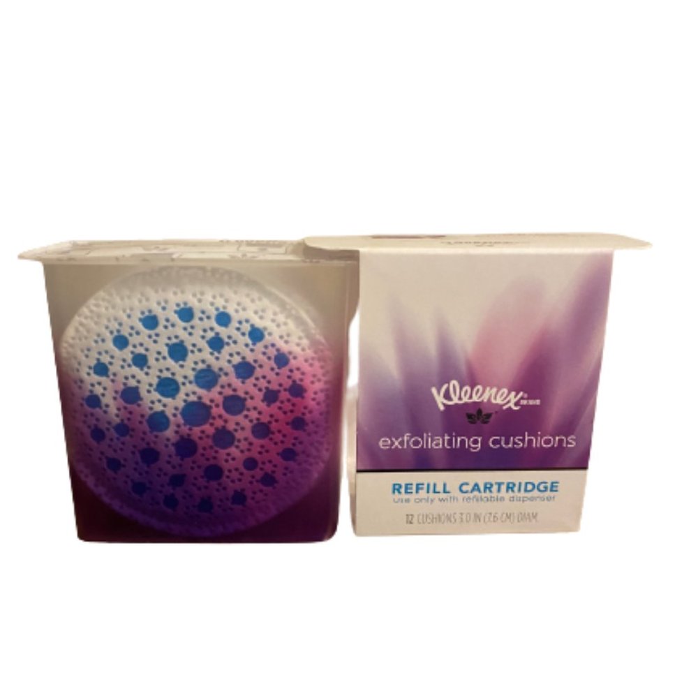 Kleenex Face Scrub & Makeup Remover, 12 Face Scrubs
